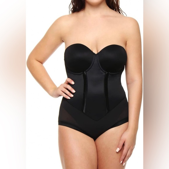 NWT Maidenform Ultra Firm Control Body Shaper with Convertible Bra Size 36D - Picture 2 of 7